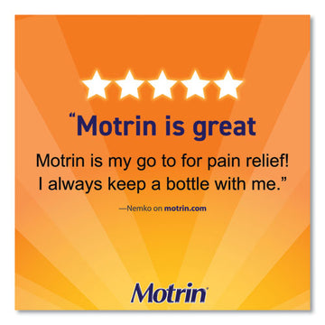 Motrin® IB Ibuprofen Tablets, Two-pack, 50 Packs-box freeshipping - TVN Wholesale